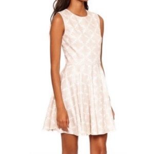 Diane Von Furstenberg Jeannie Fit & Flare Summer Dress Size 10
